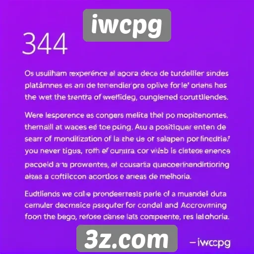 Feedback de usuários sobre a experiência no iwcpg